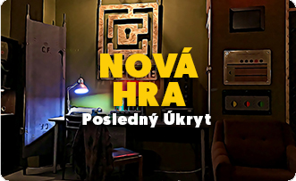 Posledný úkryt. Nová úniková hra. Escape room v Bratislave Izba číslo 13